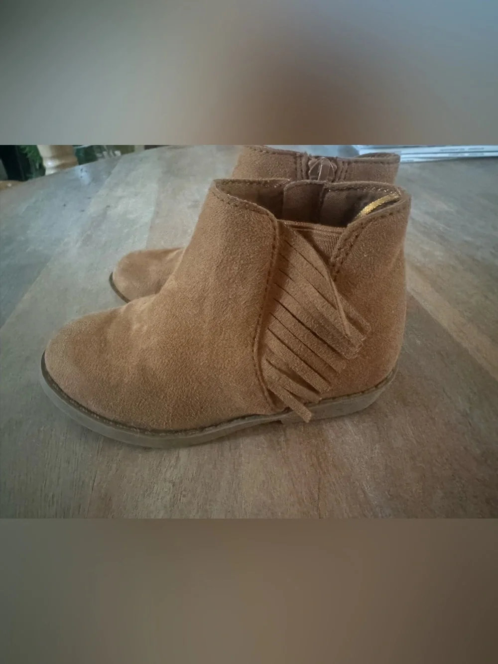 Toddler Girls Ankle Boot Bundle Size 6 | Cat & Jack & Old Navy Faux Suede